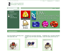 Tablet Screenshot of dwsgems.com